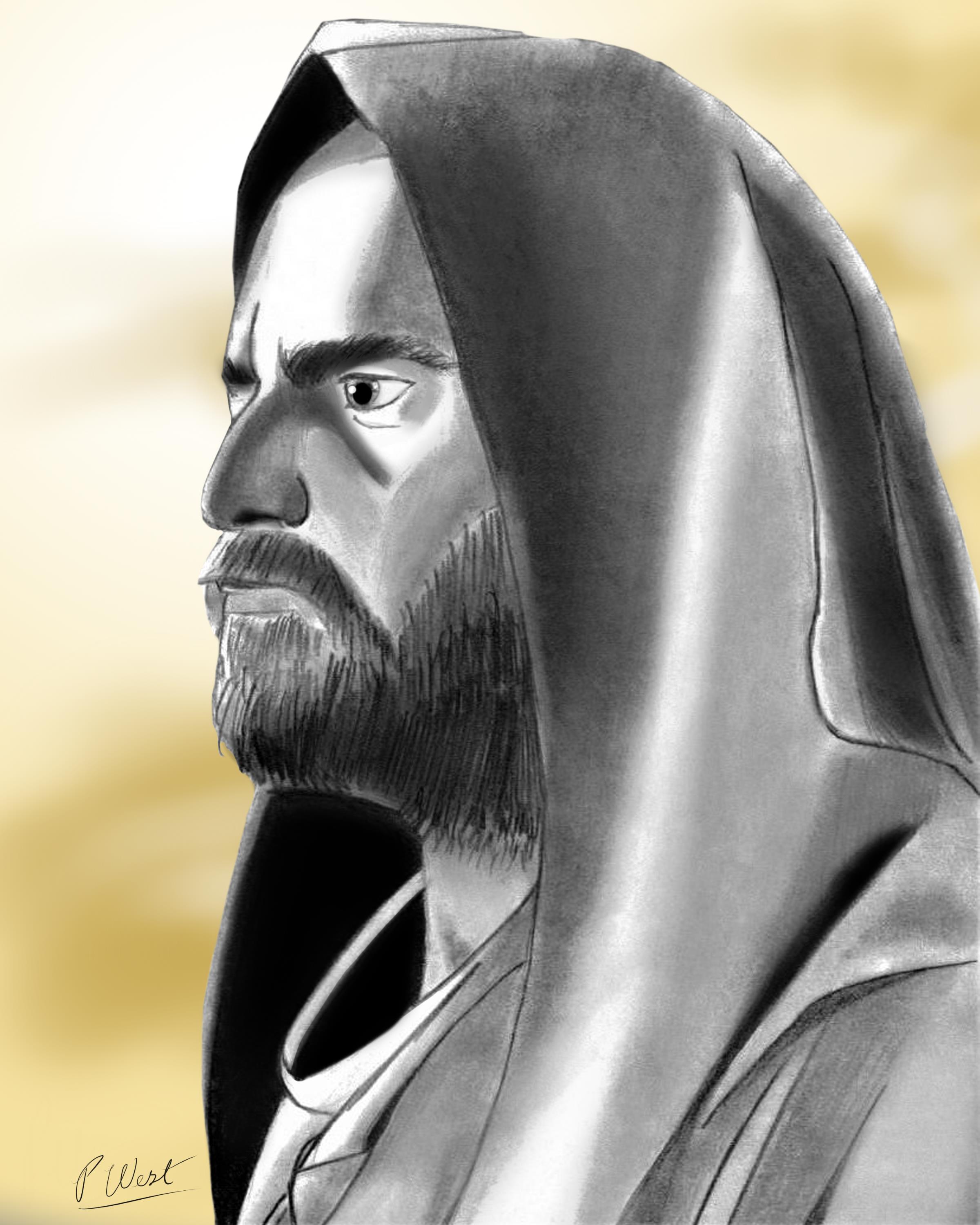This is a print of Obi-Wan